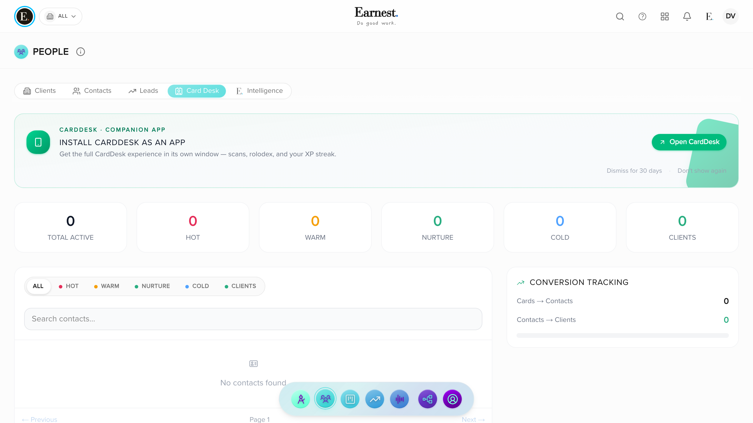 Earnest — CardDesk