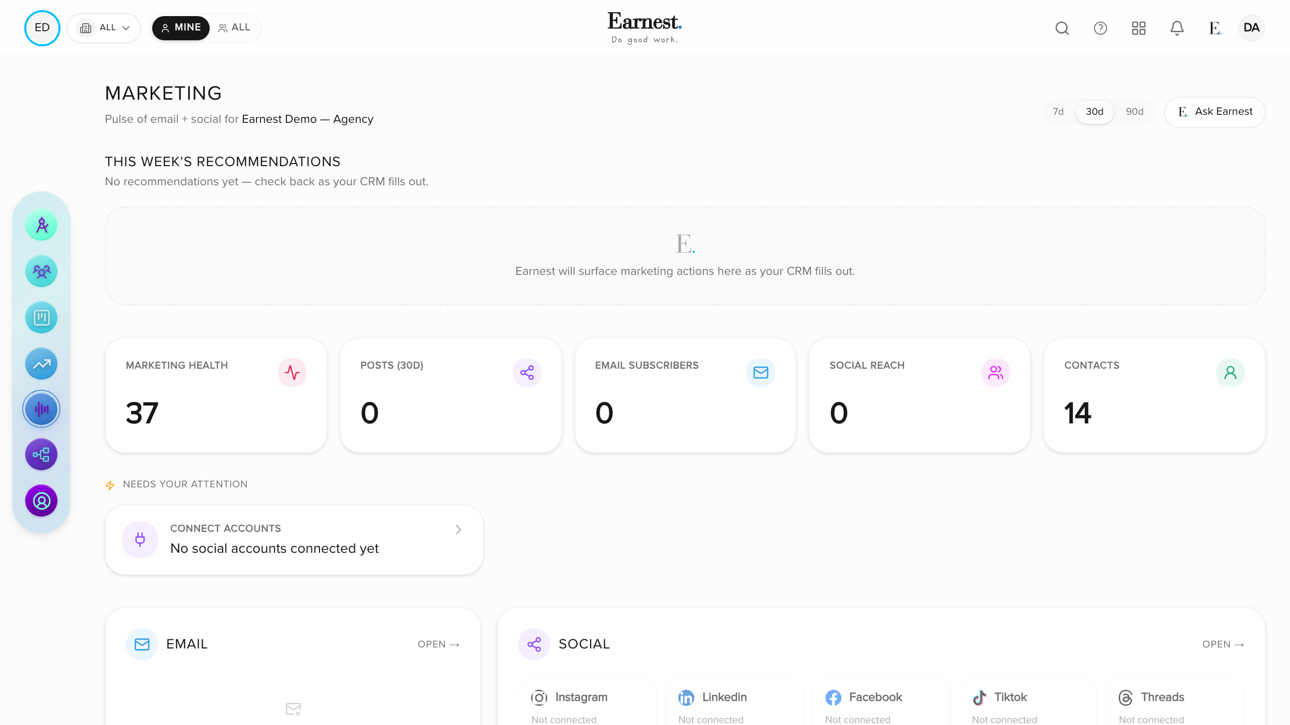Earnest — Marketing Overview